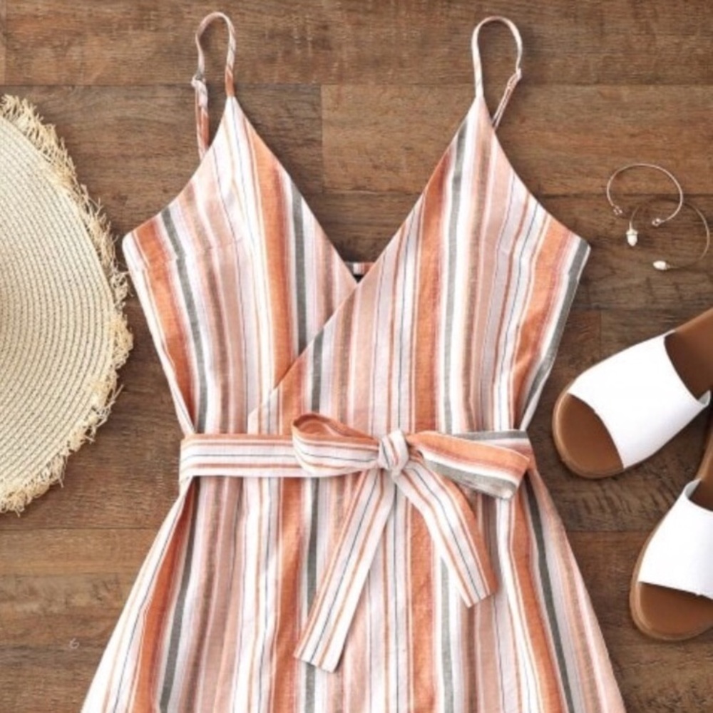 Victoria + Sophia Mini Wrap Dress